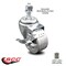Service Caster Semi Steel Swivel TS Caster w/Roller Bearing - 3" Wheel & 12MM Stem w/Brake SCC-TS20S315-SSR-TLB-M1215 - alternate 4